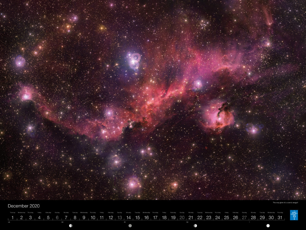 Calendário ESO 2020: Dezembro