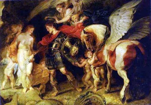 Andrômeda. Coleção Peter Paul Rubens.