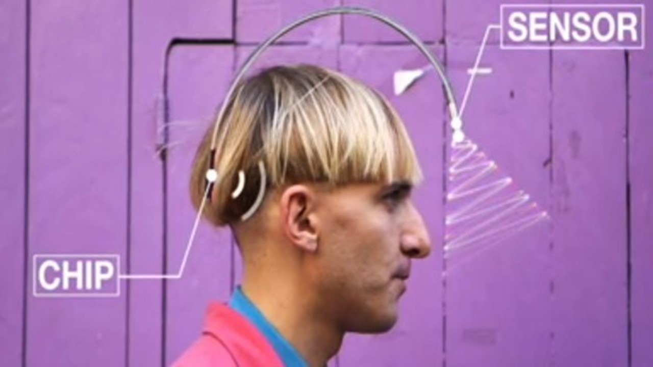 2004. CIBORGUE  NEIL HARBISSON. EU ESCUTO CORES