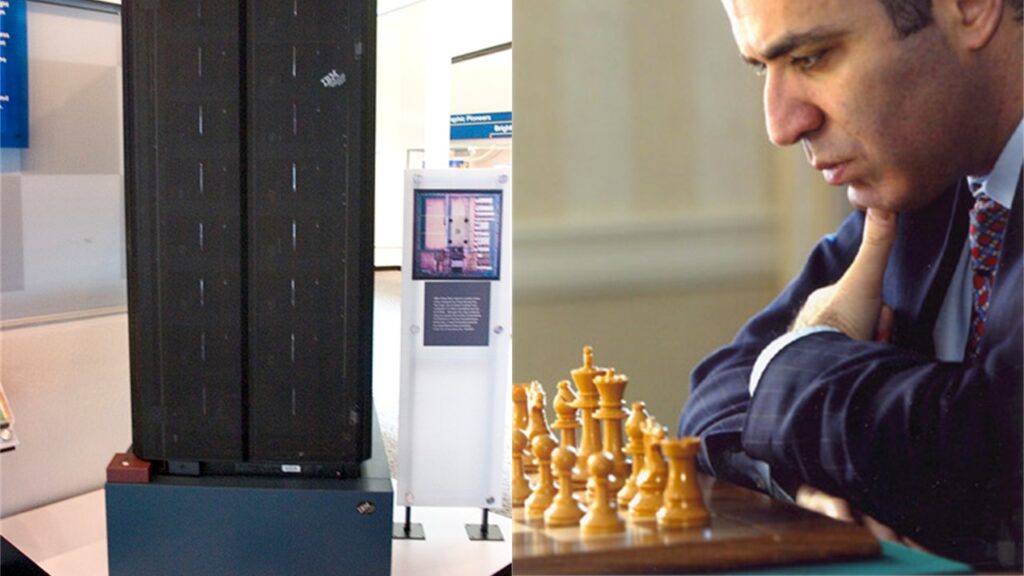 1997. Deep Blue (IBM) vs Garry Kasparov.