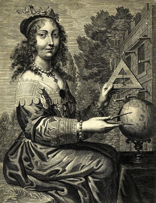 Geometria, Sete Artes Liberais, Jean Leblond. c.1636.