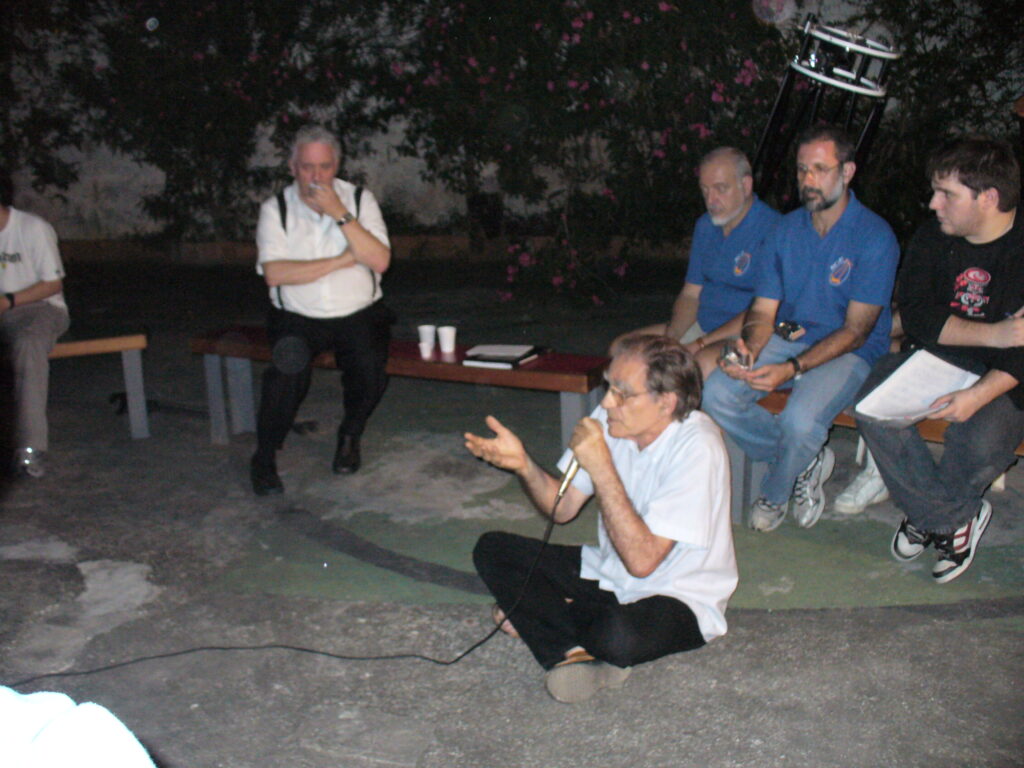 Visita de Jorge Wagensberg Lubinski ao Espaço Ciência Viva.