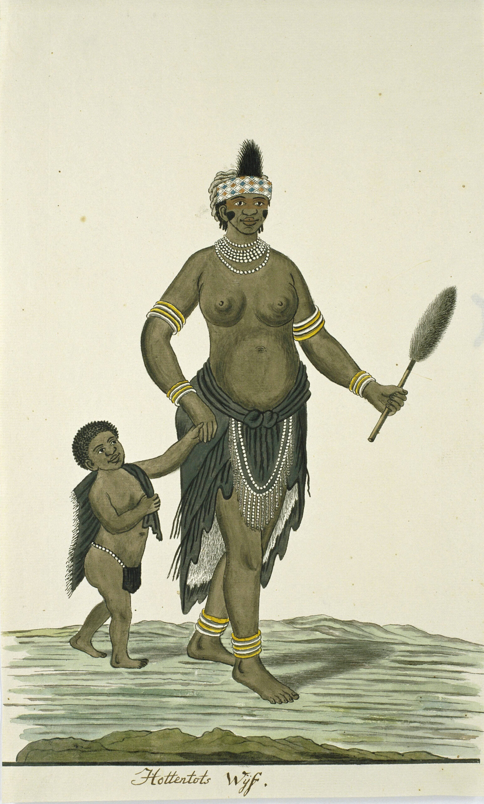 Mulher Khoisan,